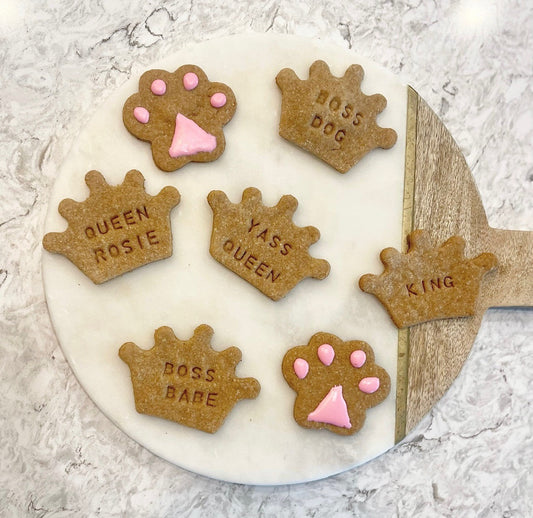 Custom Crown Cookies
