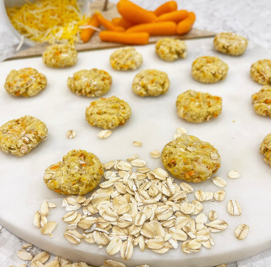 Carrot Cheddar Bites