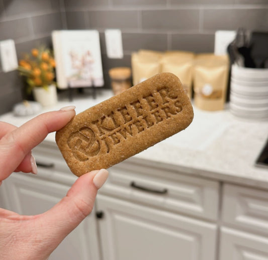 Custom logo cookies