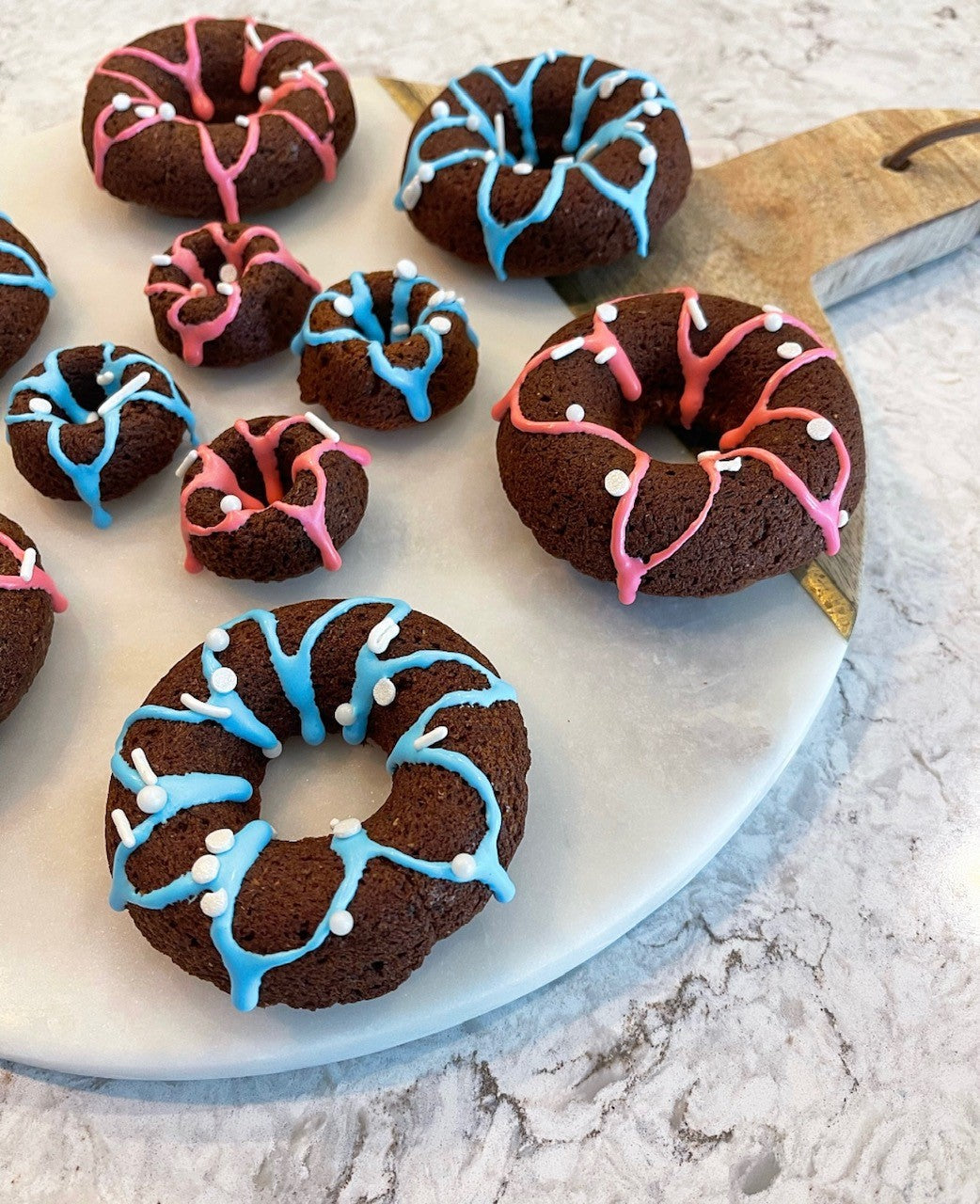 4th of July Mini Doggie Doughnut