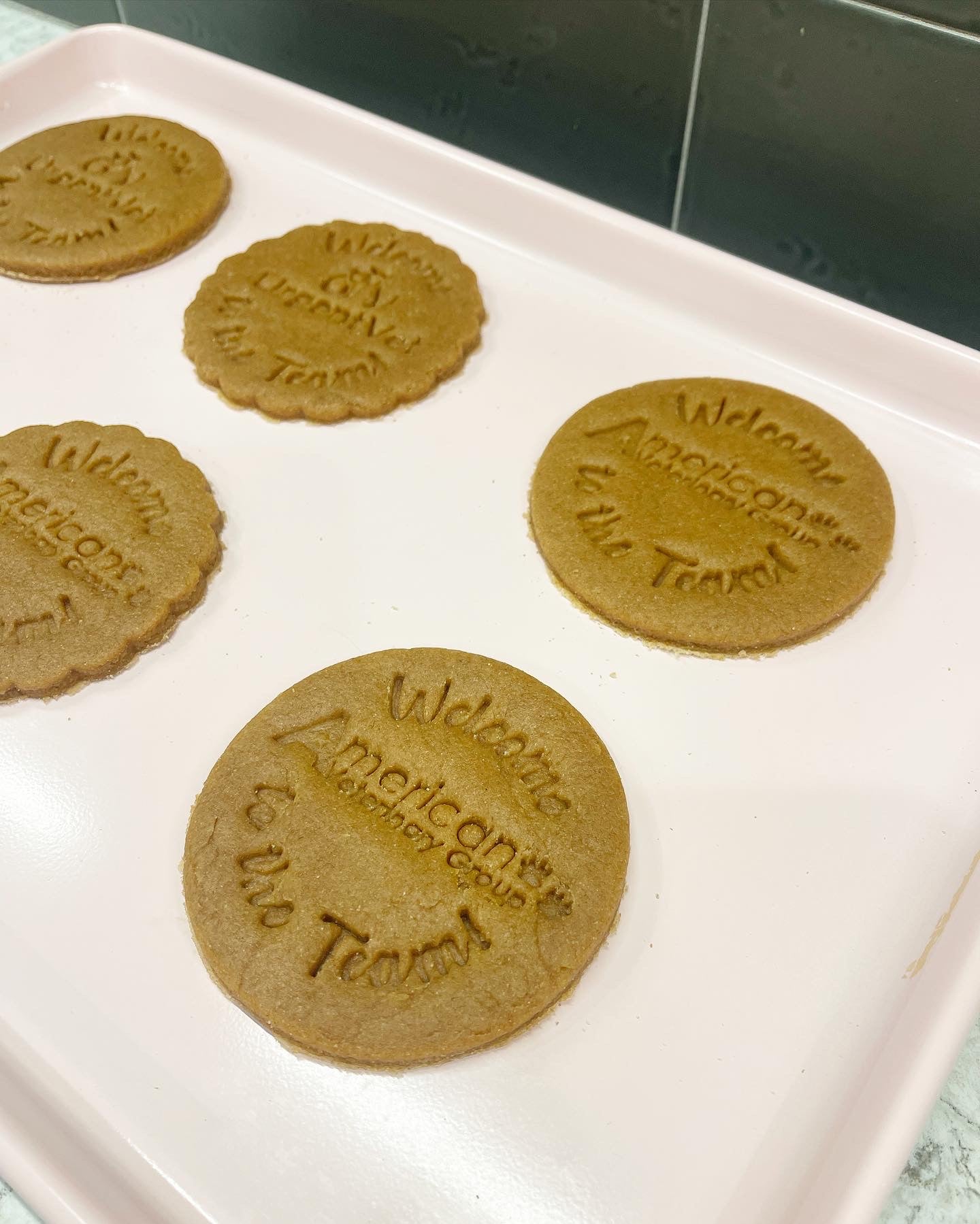 Custom Logo Cookies