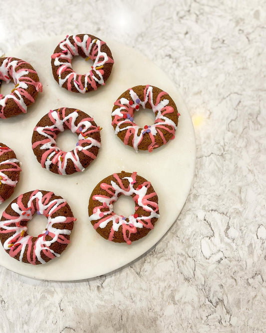 Valentine's Doggie Doughnuts