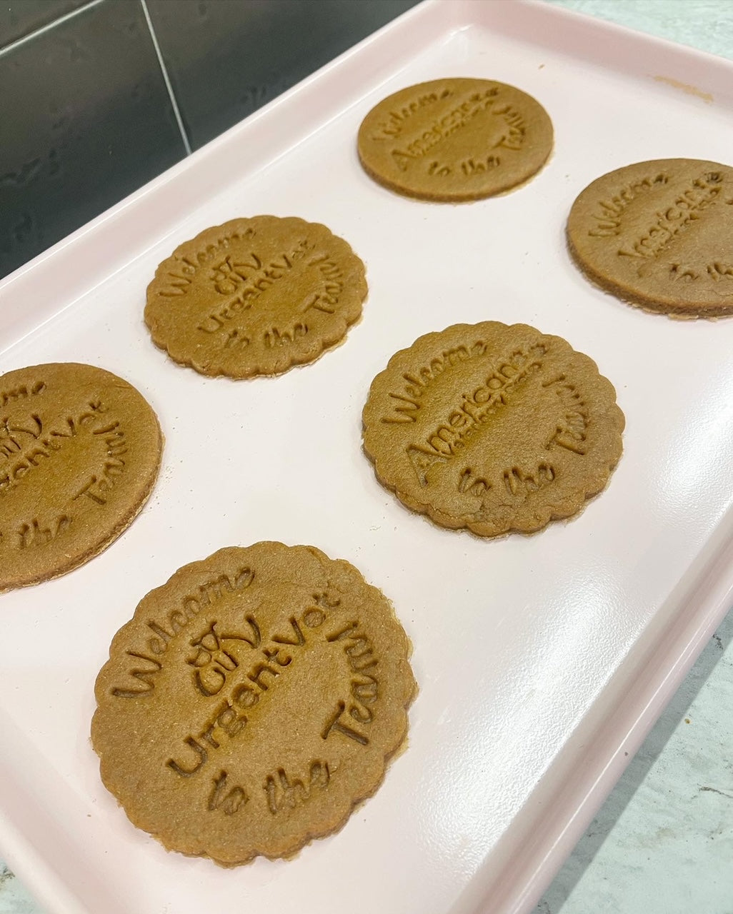 Custom Logo Cookies