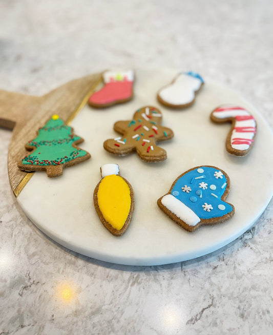 Iced Holiday Cookies