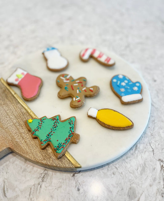 Iced Holiday Cookies