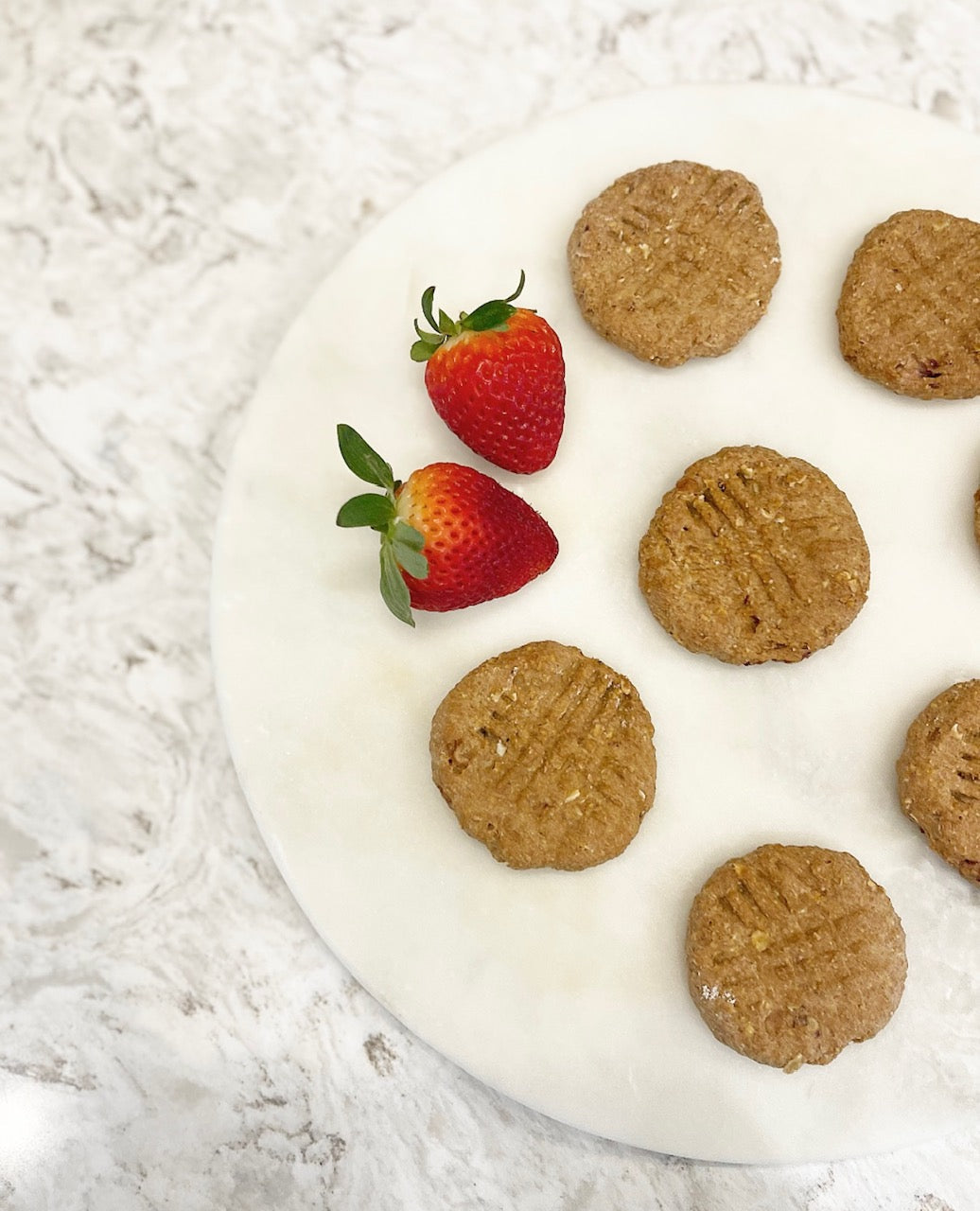 Strawberry Smash Cookies