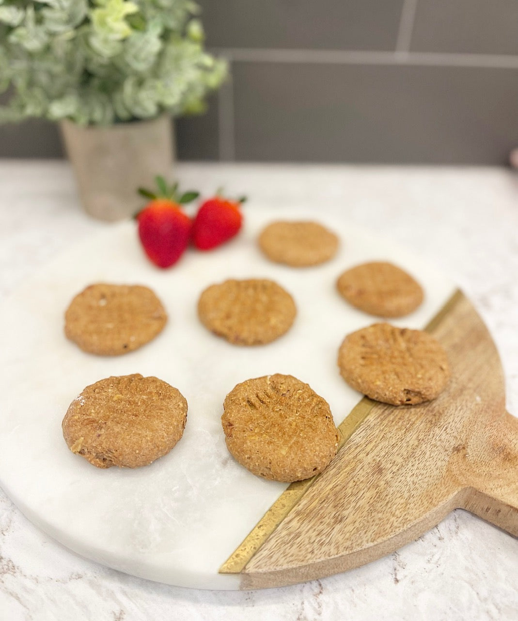 Strawberry Smash Cookies