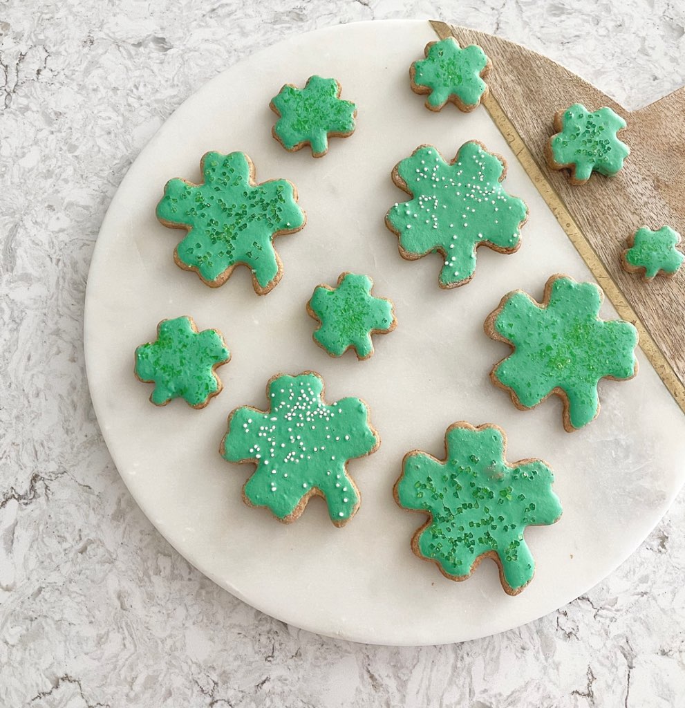 Iced Four Leaf Clovers