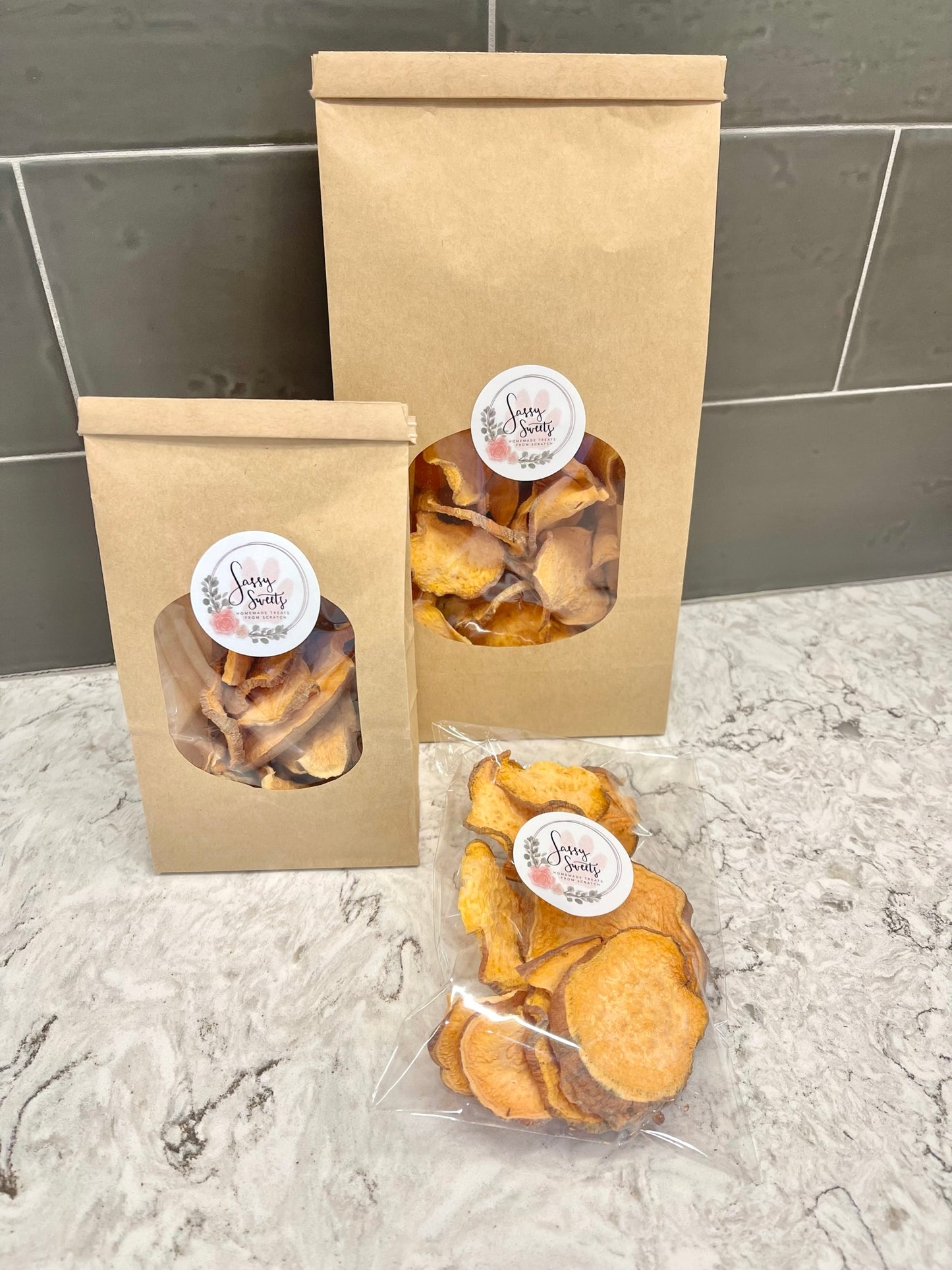 Chicken Flavored Sweet Potato Chips