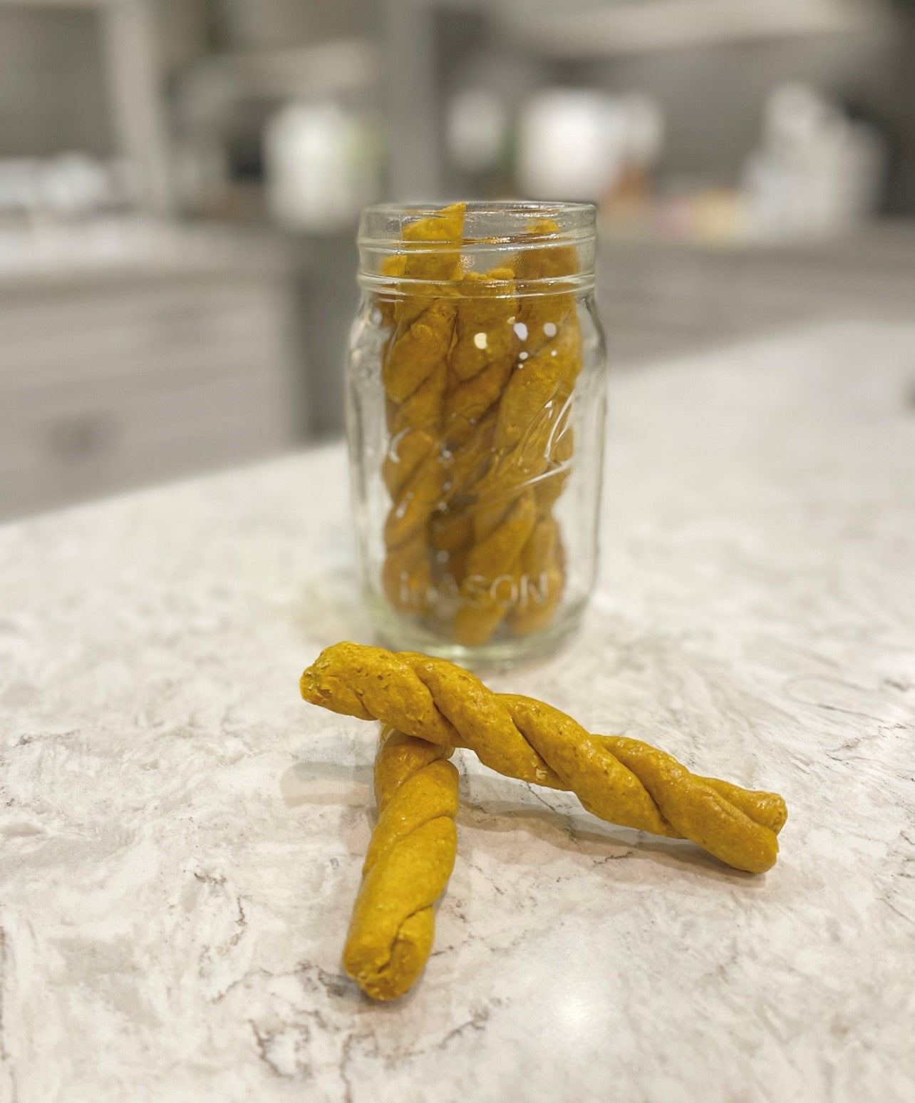 Peanut Butter Pumpkin Twists